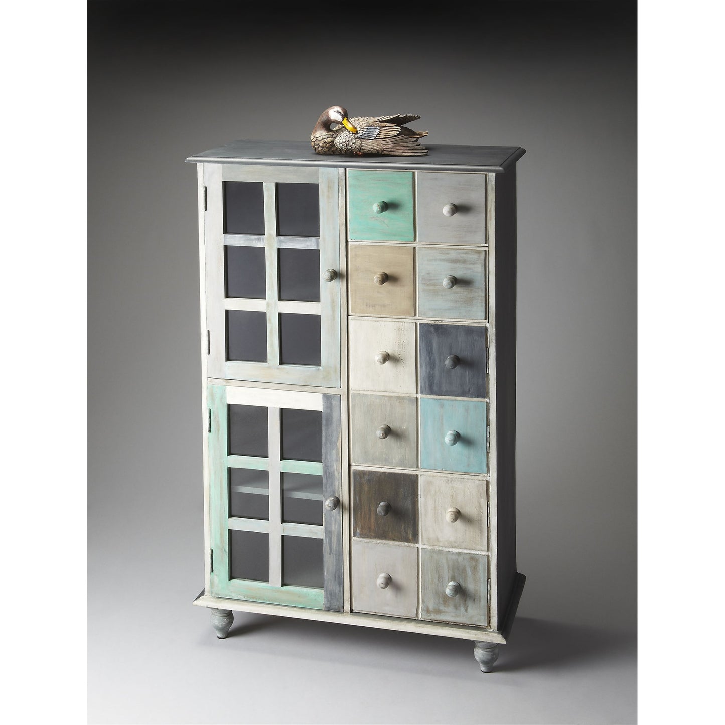 002 O-BUTLER-1781290 | Additional Silo | Accent Chest by Butler Specialty Company in assorted and artifacts. Made from mango wood, wood products in a coastal style.