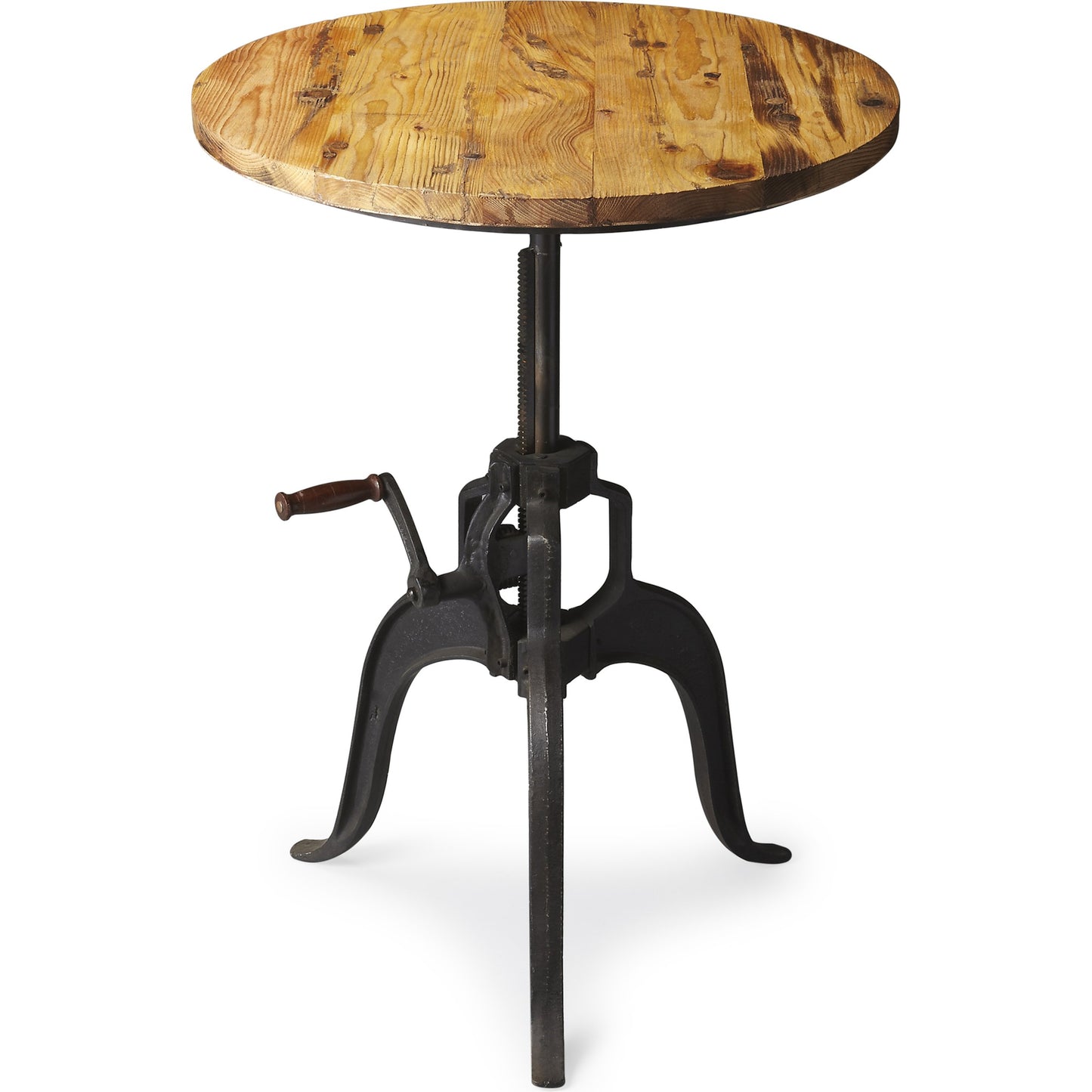 003 O-BUTLER-1783025 | Additional Silo | Hall/Pub Table by Butler Specialty Company in multi-color and metalworks. Made from iron, recycled wood in a modern style.