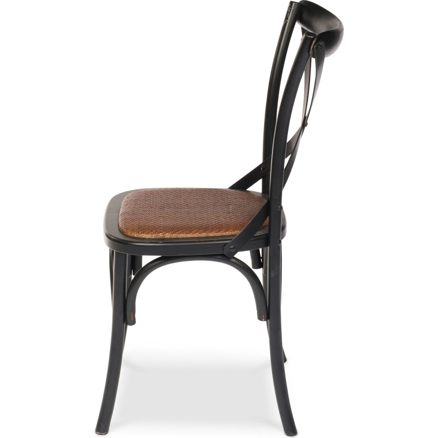 003 O-SARRIED-LTD-17906 | Additional Silo | Tuileries Gardens Chair (Set of 2) by Sarreid Ltd. in black. Made from birch in a traditional style.