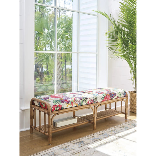 Doral Floral Bench by Tommy Bahama Home. Made from unique in a unique style.