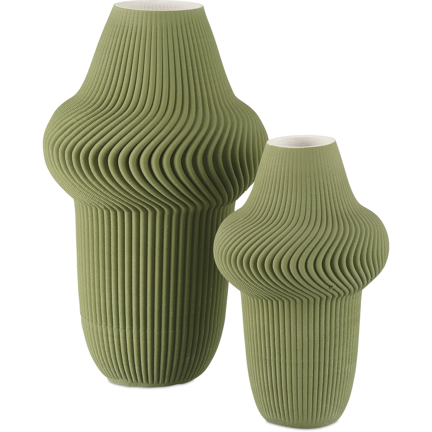 009 SI-2191810 | Additional Silo | Plisse Vase by Currey and Company. Made from unique in a modern style.