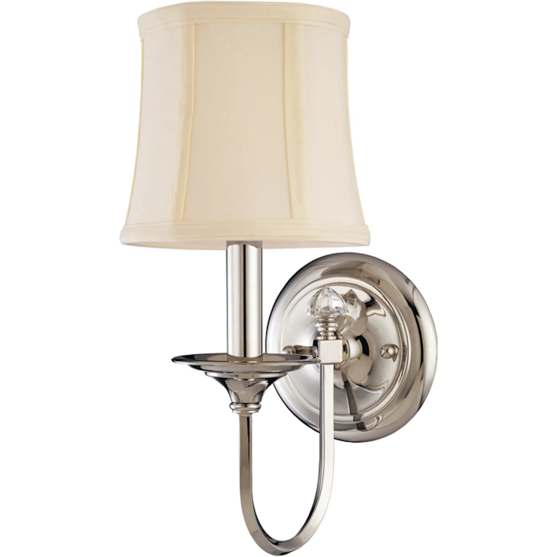 Clinton Wall Sconce by Hudson Valley. Made from brass in a modern style.