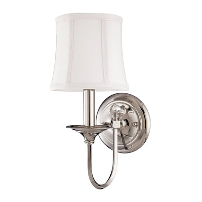 Clinton Wall Sconce by Hudson Valley. Made from brass in a modern style.