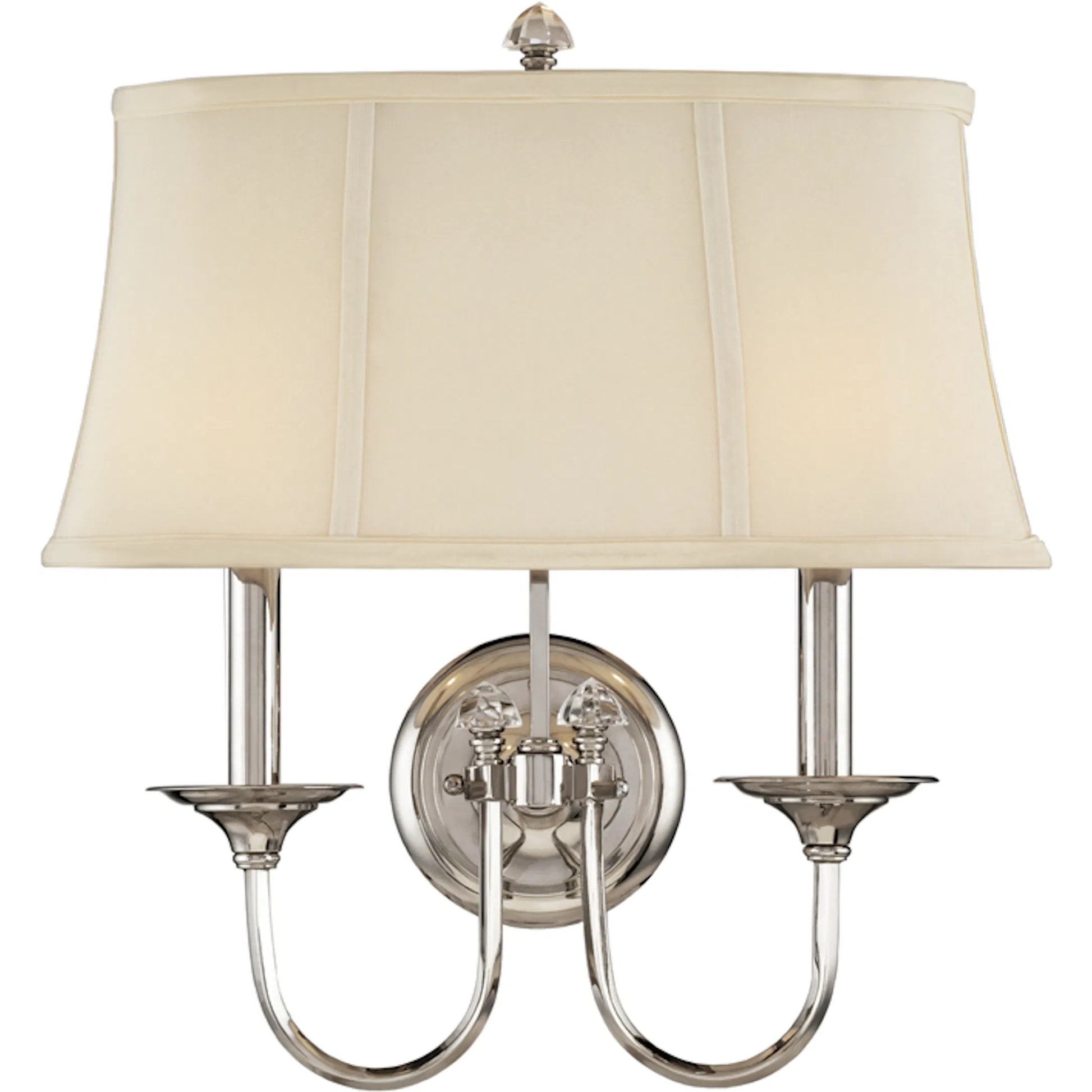 Clinton Wall Sconce by Hudson Valley. Made from brass in a modern style.