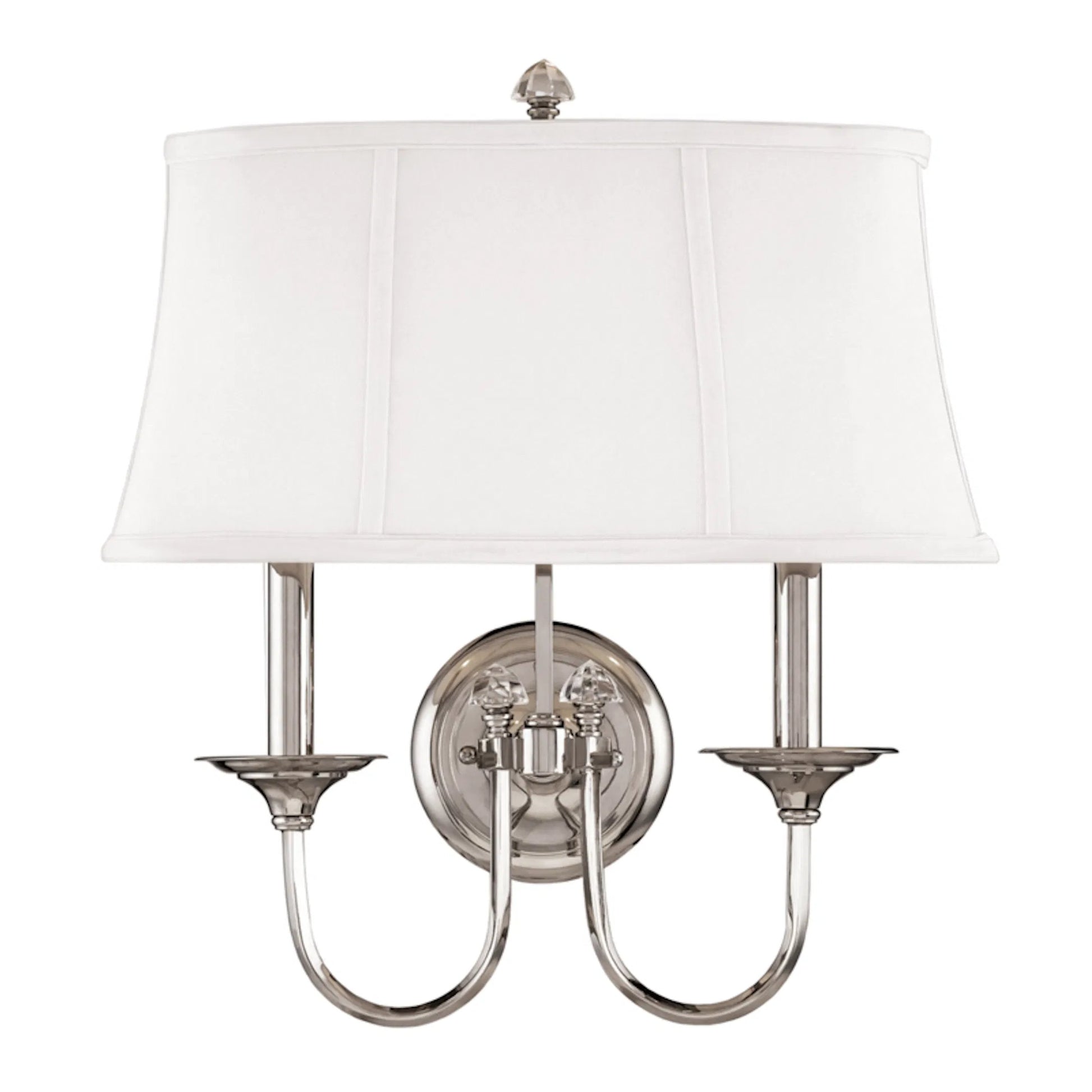 Clinton Wall Sconce by Hudson Valley. Made from brass in a modern style.