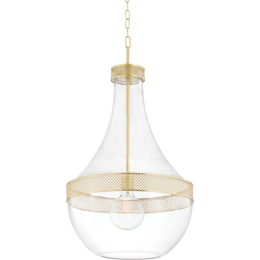 Hagen Pendant by Hudson Valley. Made from steel in a modern style.