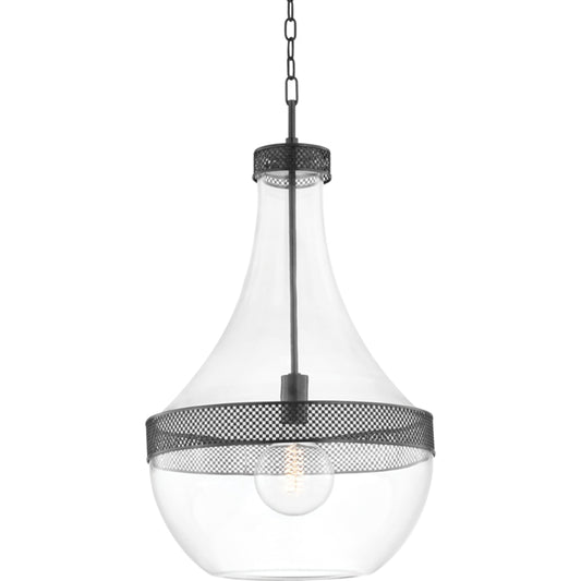 Hagen Pendant by Hudson Valley. Made from steel in a modern style.