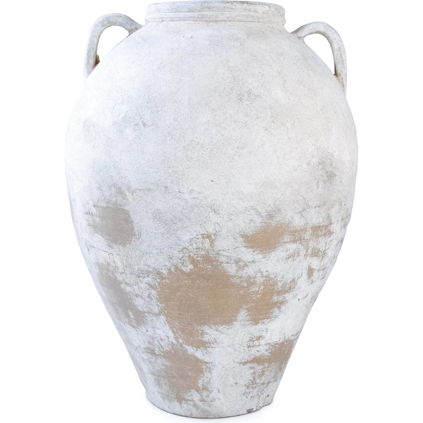 000 SI-2633255,SI-2633256 | Primary Silo | George Vase by Zentique in terracotta and brown. Made from terracotta in a unique style.
