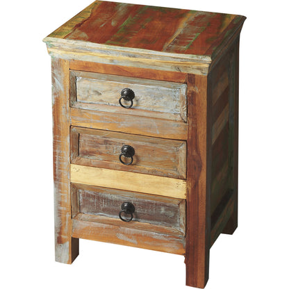 Arya Rustic Accent Chest by Butler Specialty Company in assorted and artifacts. Made from assorted old collected, re-cycled wood in a cottage & farmhouse style.