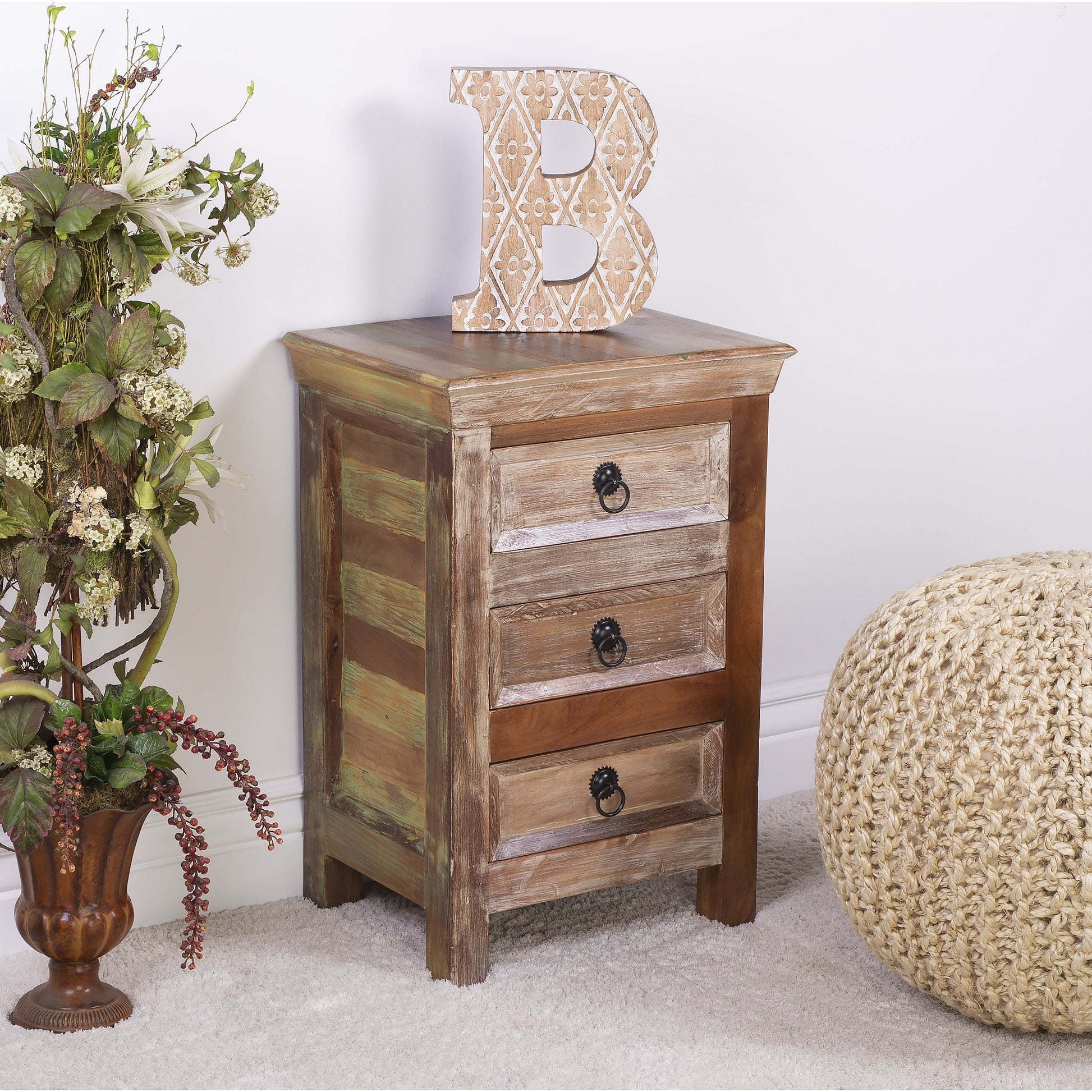 Arya Rustic Accent Chest by Butler Specialty Company in assorted and artifacts. Made from assorted old collected, re-cycled wood in a cottage & farmhouse style.