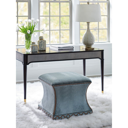 Merino Ottoman by Lexington. Made from unique in a transitional style.