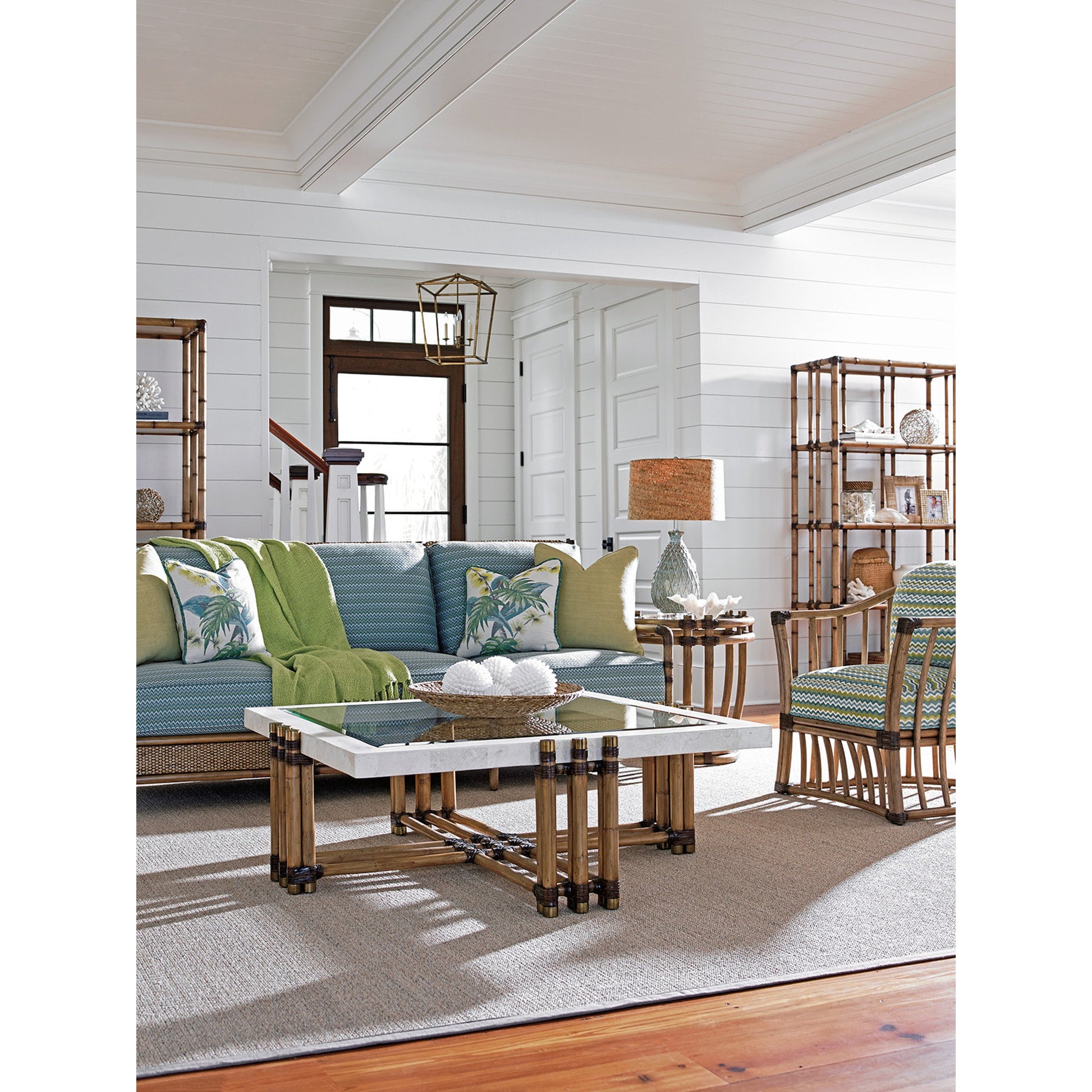 Weston Cocktail Table by Tommy Bahama Home. Made from unique in a coastal style.