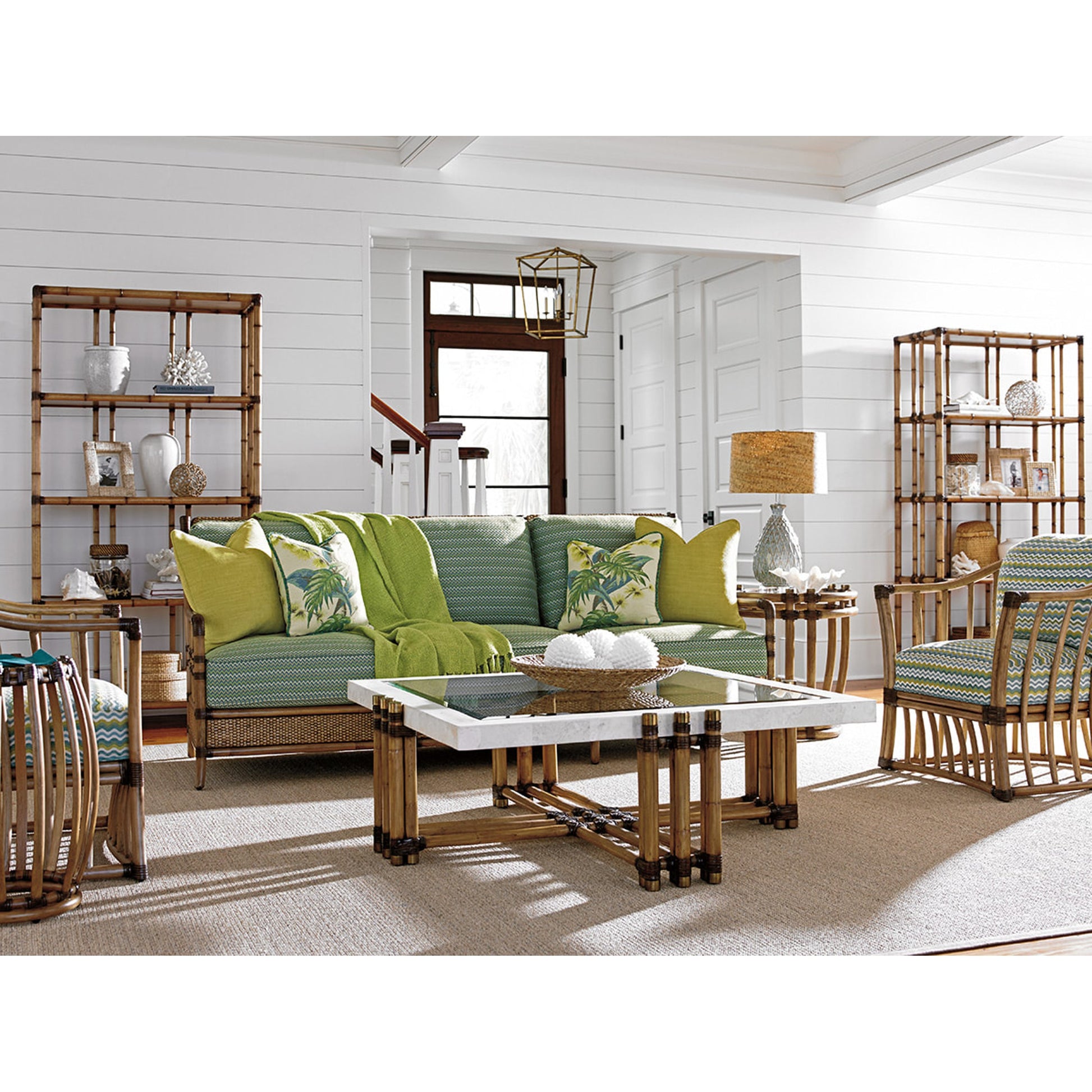 Weston Cocktail Table by Tommy Bahama Home. Made from unique in a coastal style.