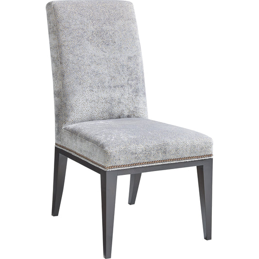 Lowell Dining Chair by Lexington in gray. Made from unique in a transitional style.