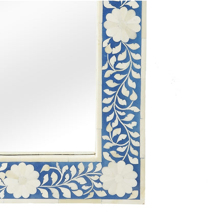 Olivia Wall Mirror by Butler Specialty Company in blue and heritage. Made from mdf, bone in a coastal style.