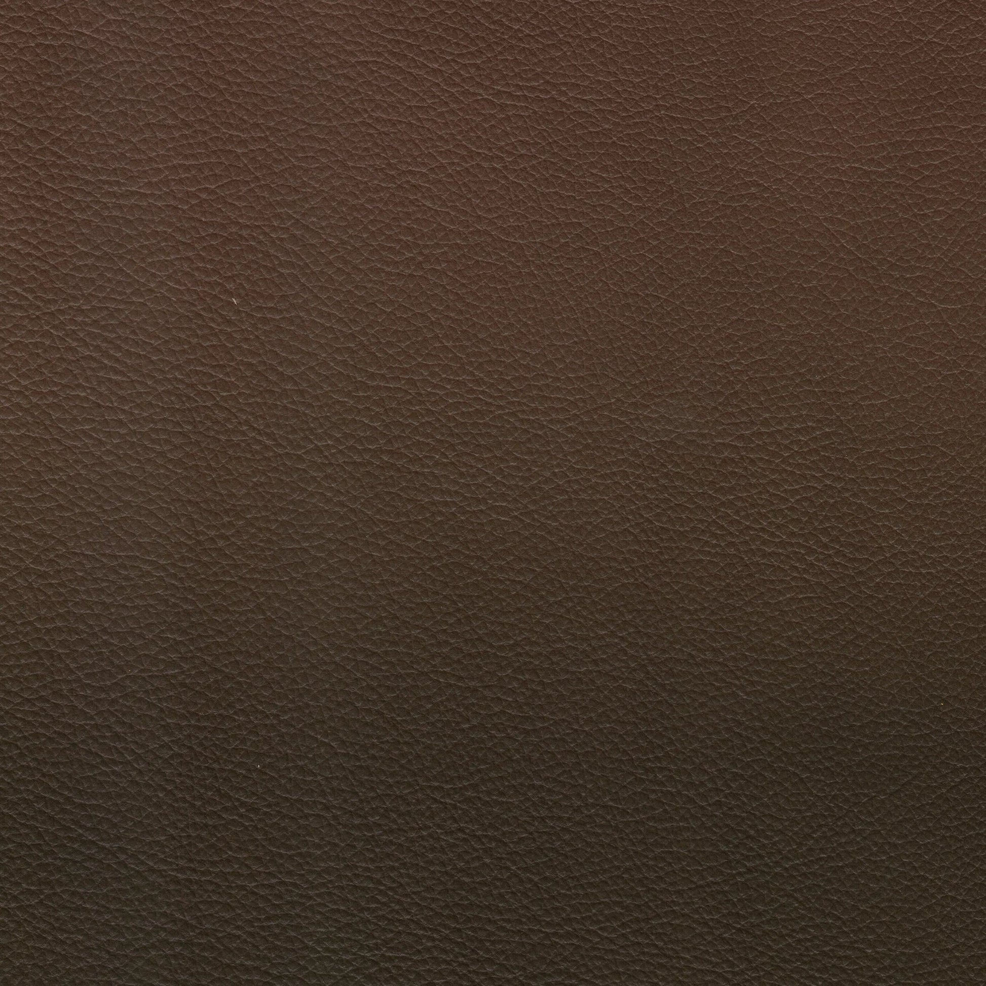 Brookfield Ottoman by Hydeline in caramel brown. Made from leather in a transitional style.