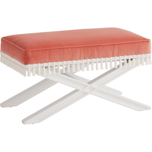 Vaughan Ottoman by Lexington in sanibel. Made from unique in a coastal style.