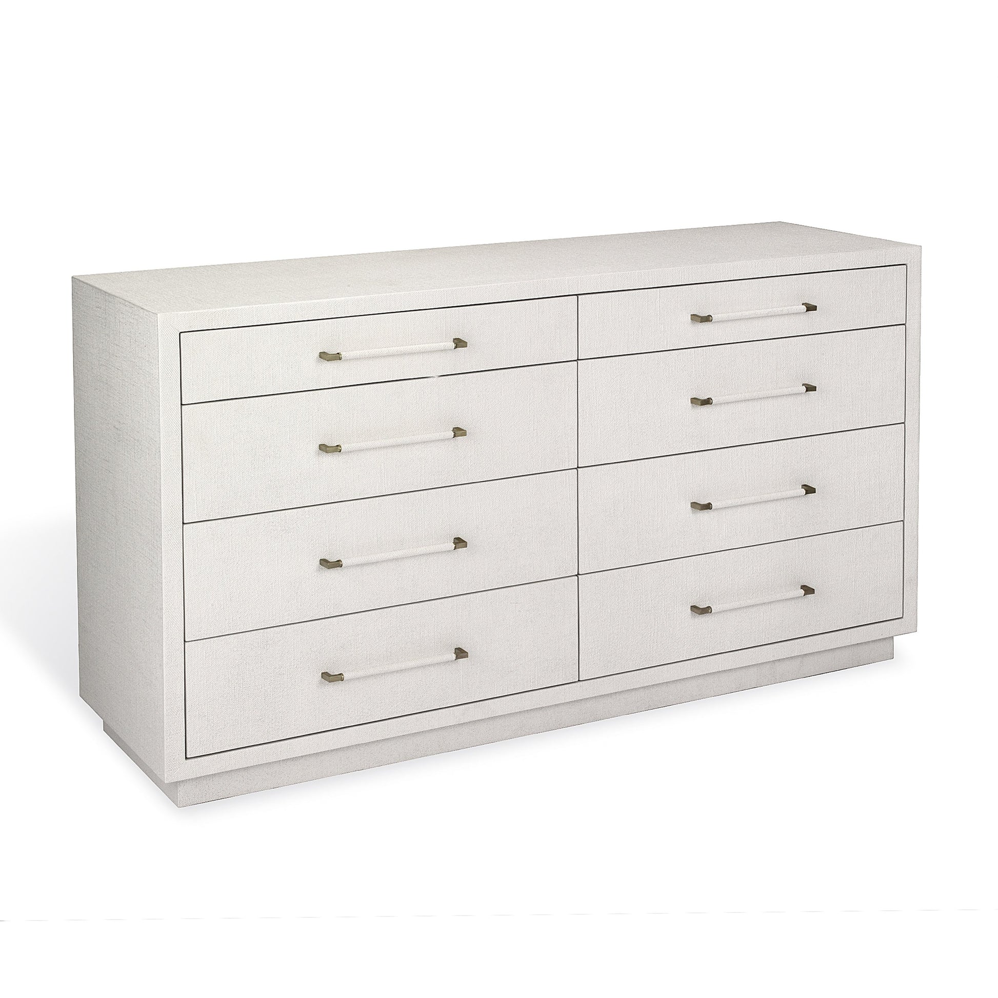 Taylor 8 Drawer Dresser by Interlude Home. Made from wood, faux linen, metal in a modern style.