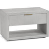 Light Gray, Antique Brass