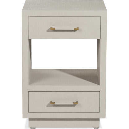 Taylor Small Bedside Chest by Interlude Home. Made from unique in a modern style.