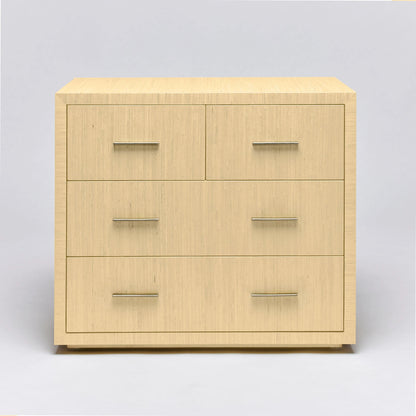 Livia Occasional Chest by Interlude Home. Made from wood, sisal, iron in a modern style.