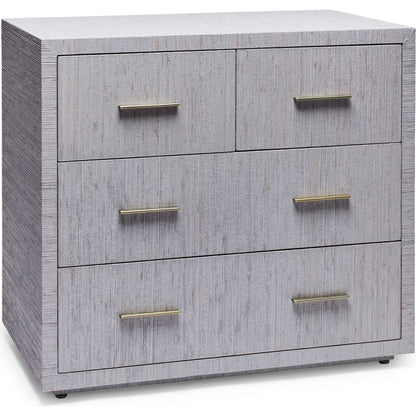 Livia Occasional Chest by Interlude Home. Made from wood, sisal, iron in a modern style.