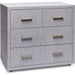 Livia Occasional Chest by Interlude Home. Made from wood, sisal, iron in a modern style.