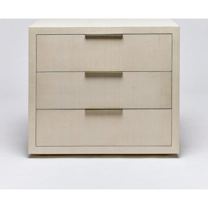 Montaigne Occasional Chest by Interlude Home. Made from wood, sisal, iron in a modern style.