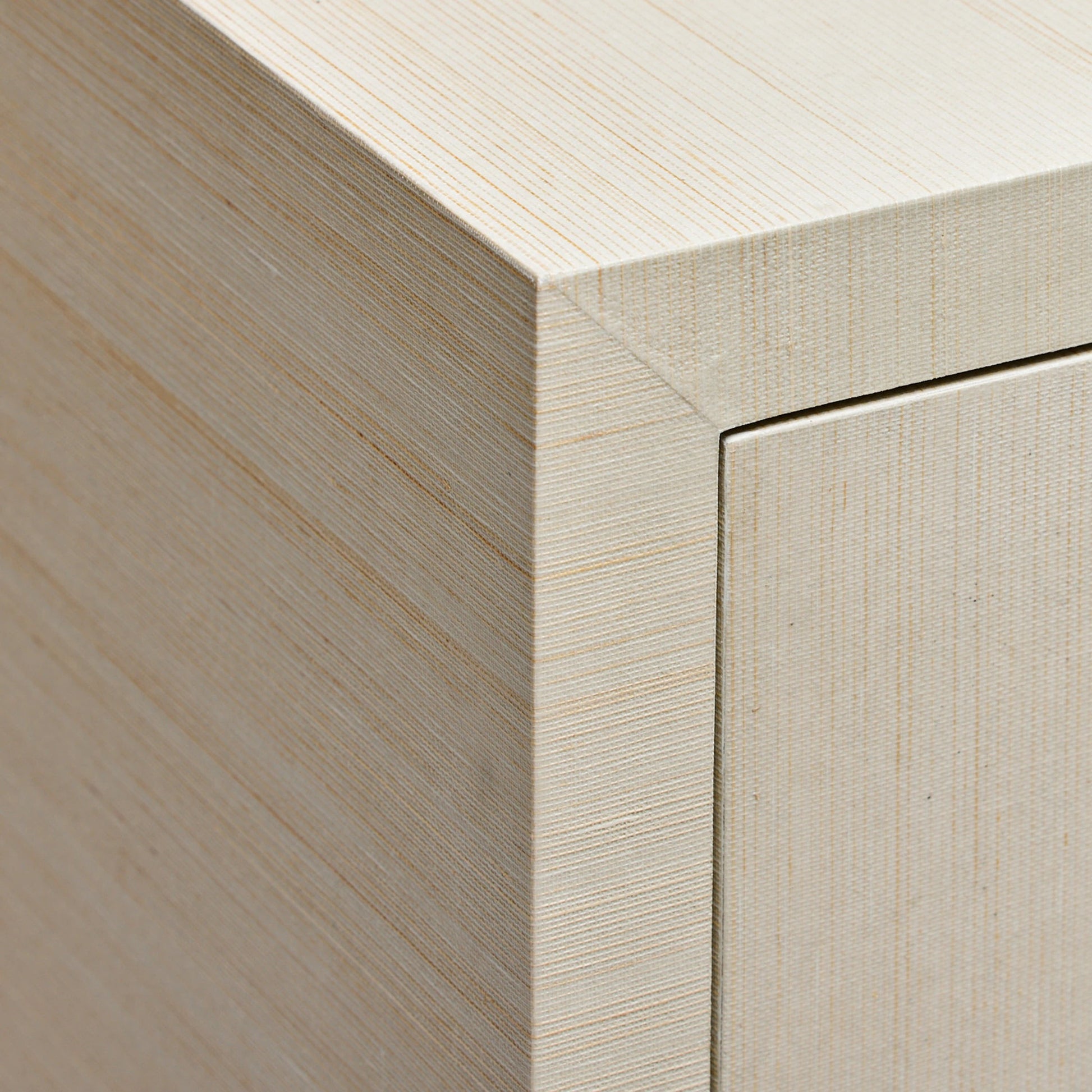 Montaigne Occasional Chest by Interlude Home. Made from wood, sisal, iron in a modern style.