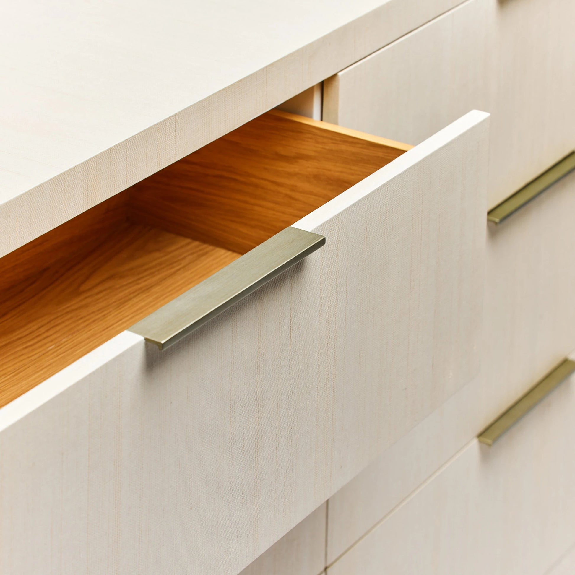Montaigne 6 Drawer Chest by Interlude Home. Made from wood, sisal, iron in a modern style.