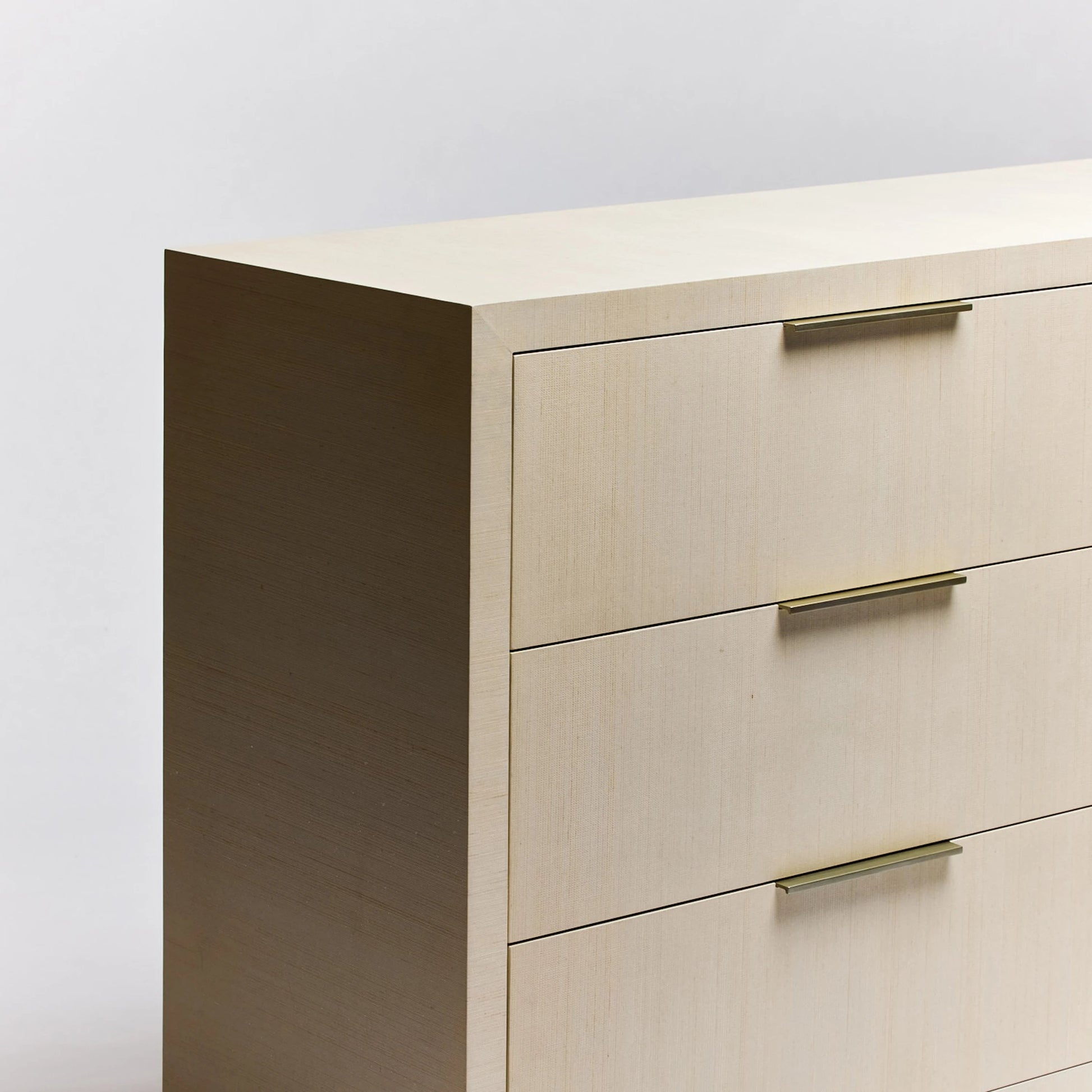 Montaigne 6 Drawer Chest by Interlude Home. Made from wood, sisal, iron in a modern style.