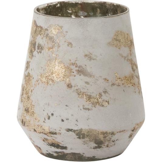 Finland Vase by Accent Decor in grey. Made from glass in a unique style.