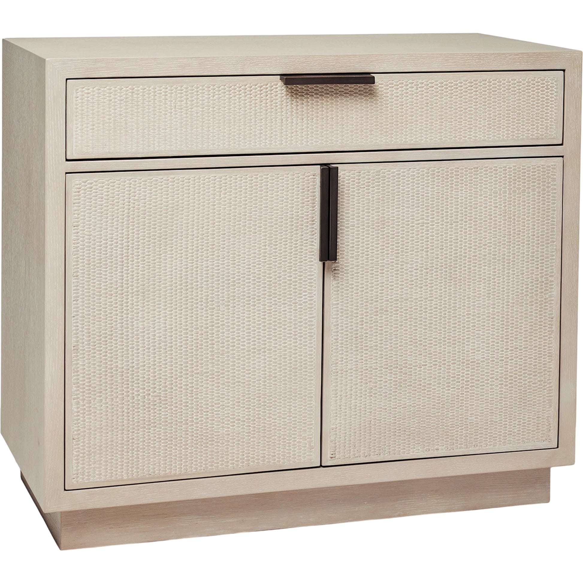 Holmes Occasional Chest by Interlude Home in cliffside, vintage bronze. Made from oak, rattan, metal in a transitional style.
