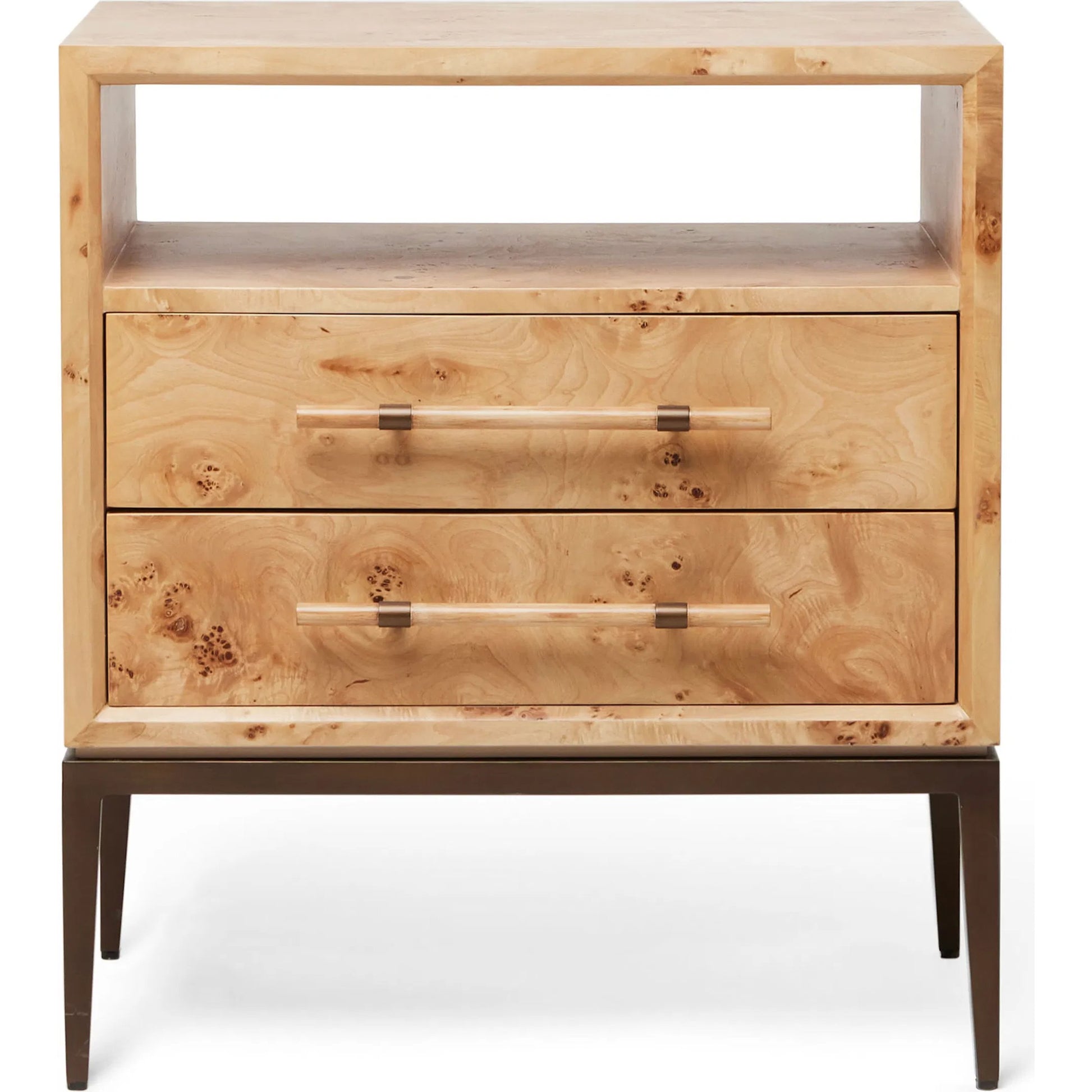Burton Bedside Chest by Interlude Home. Made from unique in a modern style.