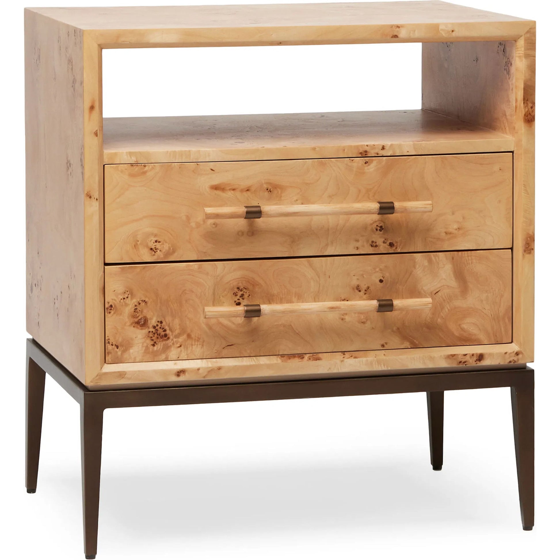 Burton Bedside Chest by Interlude Home. Made from unique in a modern style.