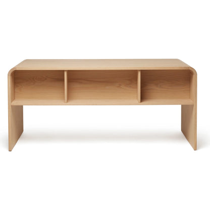 Marsh Desk by Interlude Home in tan and saddle. Made from oak in a transitional style.