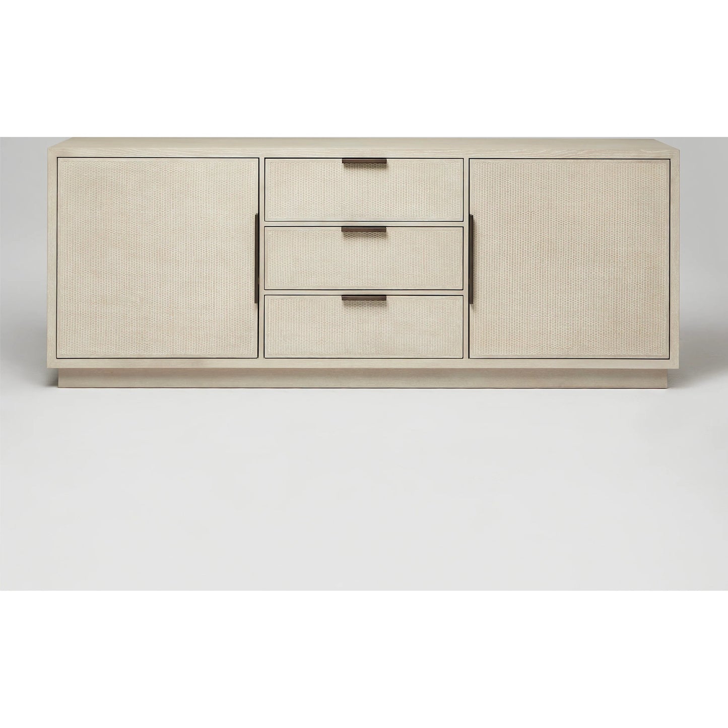 003 SI-2256489 | Additional Silo | Holmes Credenza by Interlude Home in warm grey. Made from oak in a transitional style.