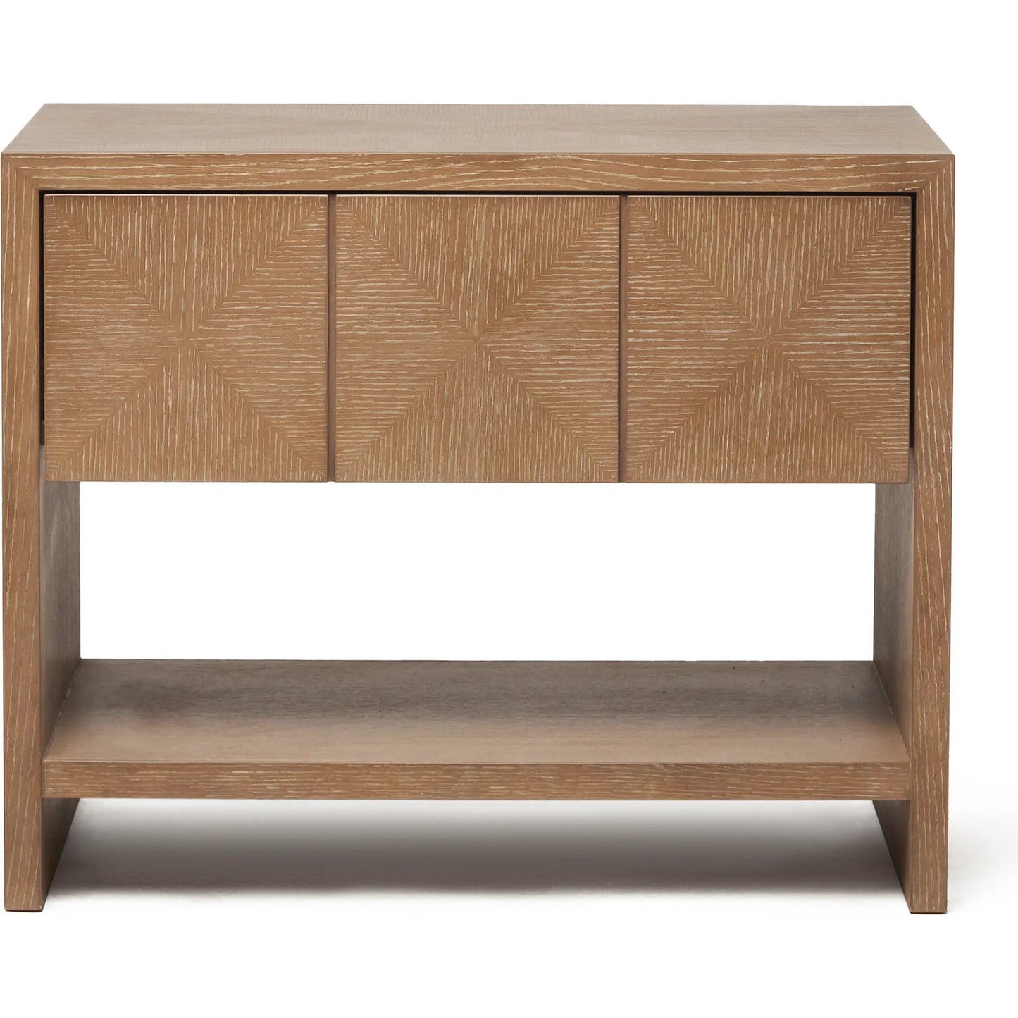 002 SI-2256503 | Additional Silo | Lowell Bedside by Interlude Home in warm grey and harvest. Made from oak in a transitional style.