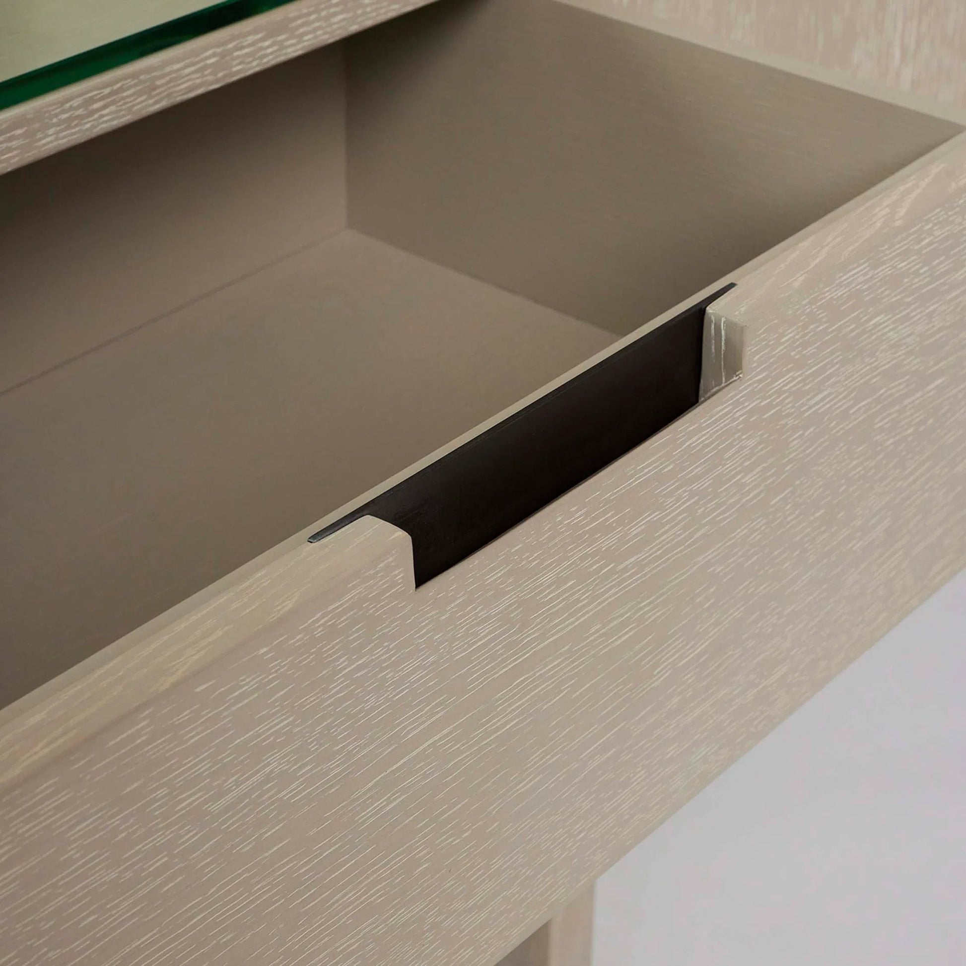 Dixon Bar Cabinet by Interlude Home in cliffside, classic bronze. Made from oak, aluminum in a transitional style.