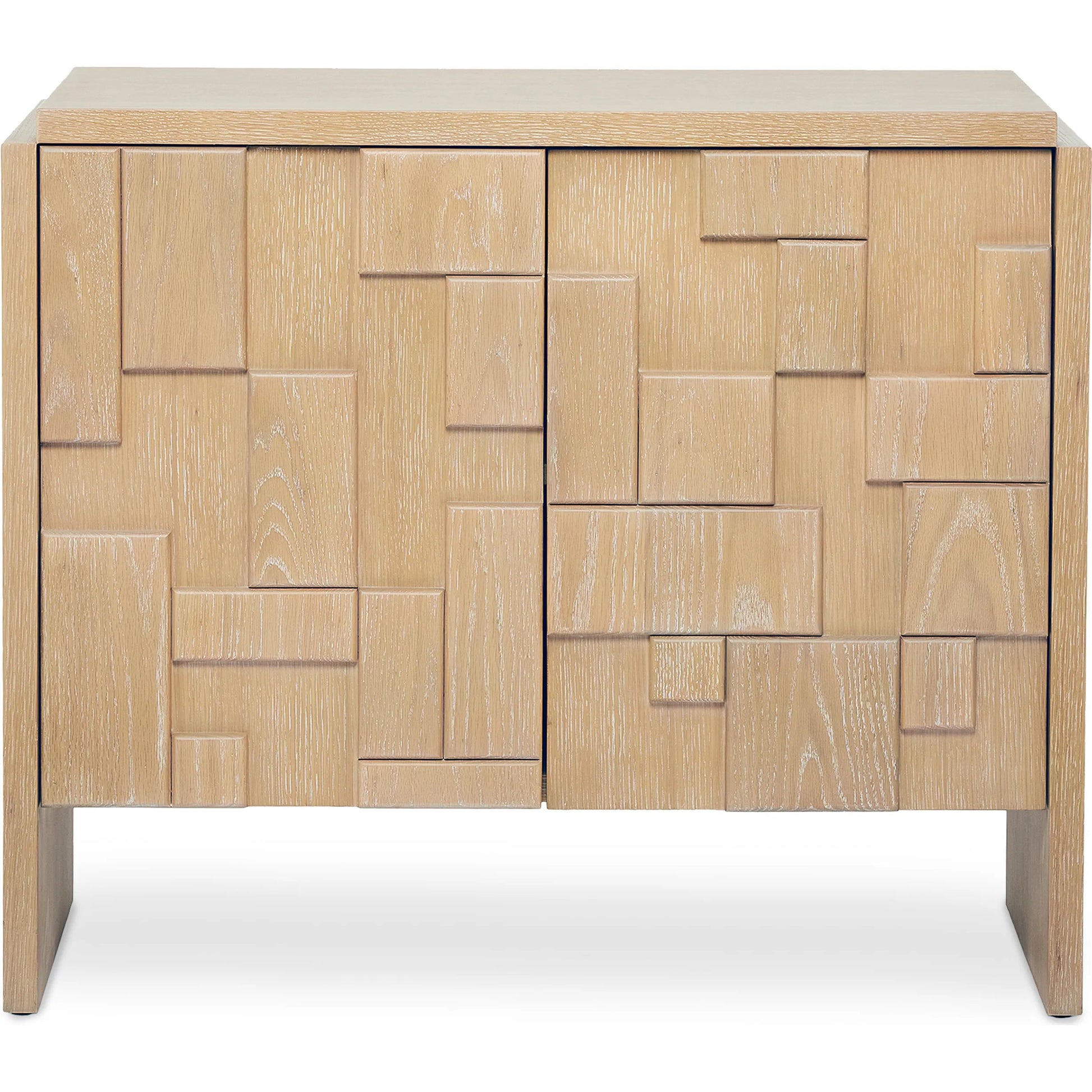 Louise Occasional Chest by Interlude Home in saddle. Made from oak in a transitional style.