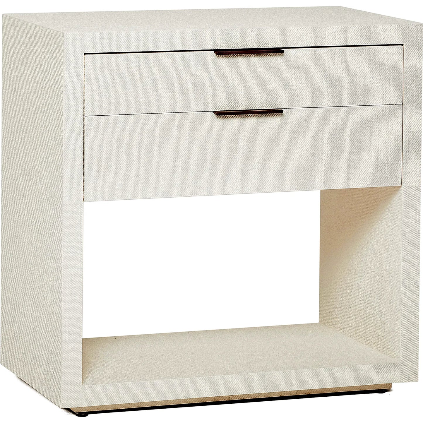 001 SI-2519610 | Primary Silo | Montaigne Tall Bedside Chest by Interlude Home. Made from wood, faux linen, metal in a transitional style.