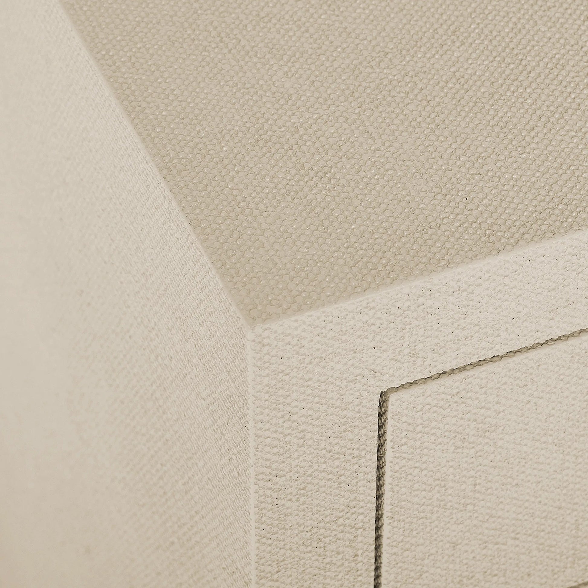 Montaigne Tall Bedside Chest by Interlude Home. Made from wood, faux linen, metal in a transitional style.