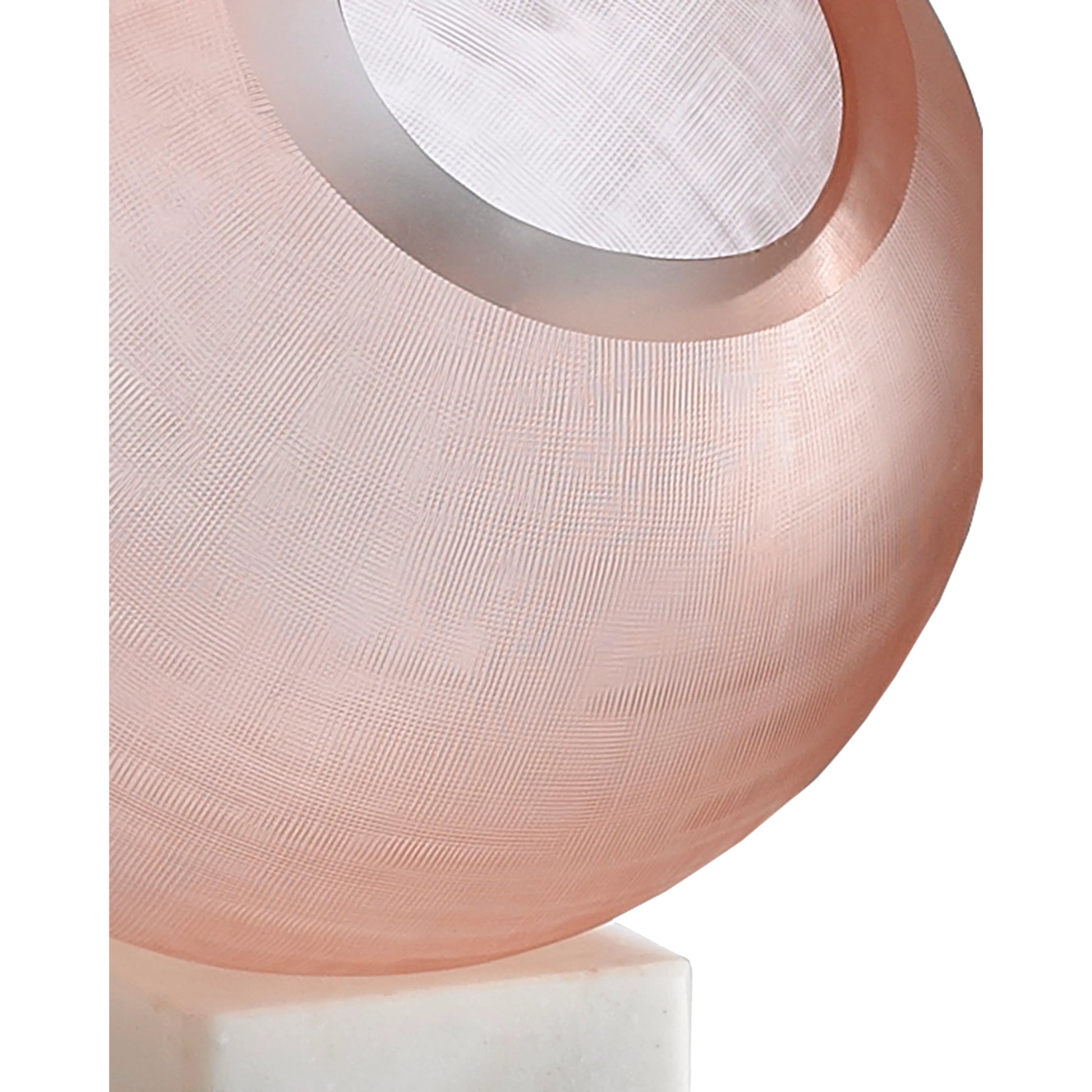 Fresno Orb Set by Currey and Company in indigo blue, natural. Made from glass, marble in a modern style.