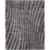 Black, Gray, Ivory / 1'8" x 2'10"