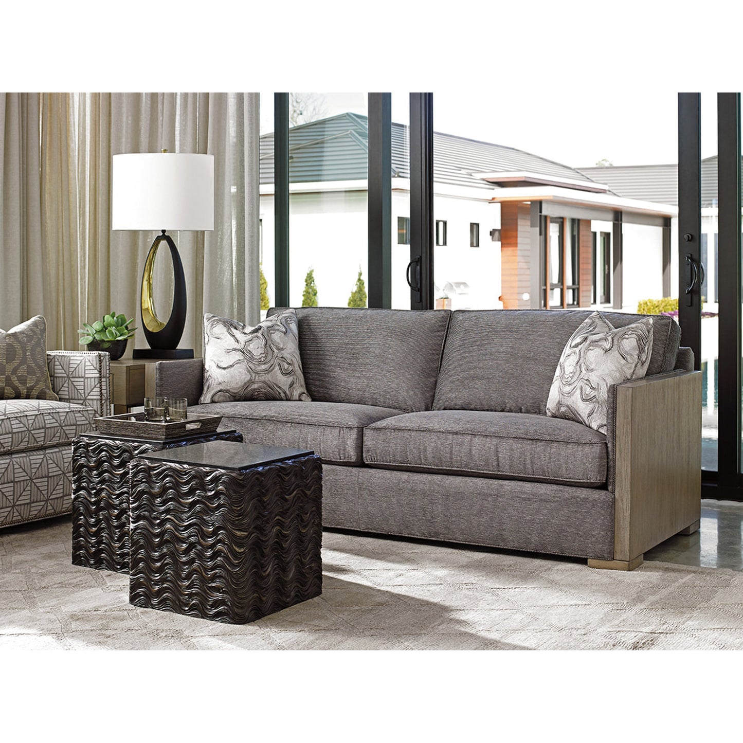 007 SR-835730 | Lifestyle | Talk of the Town Cube End Table by Lexington. Made from unique in a eclectic & global style.