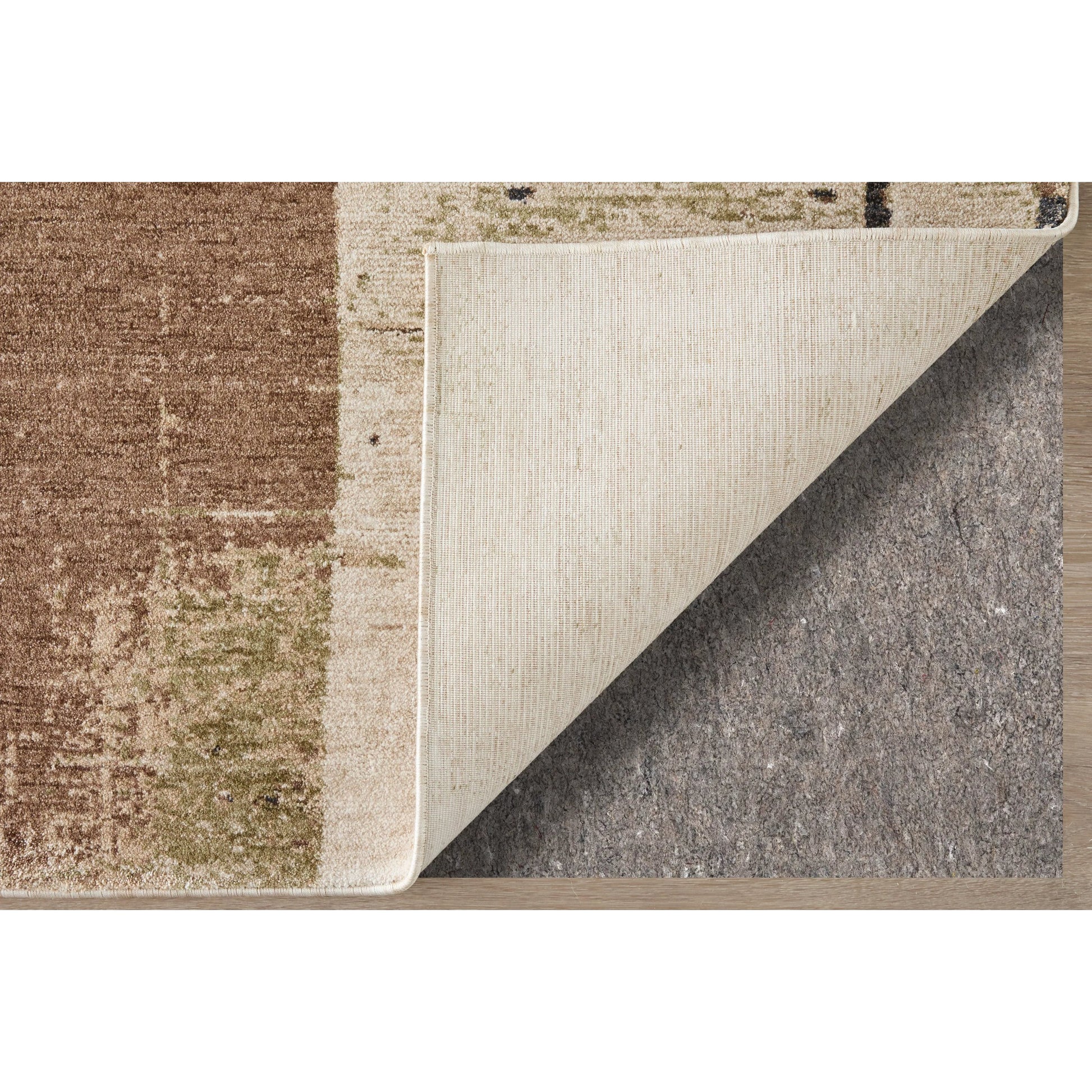 Pearson PRS39STF Rug by Feizy in ivory, green, brown. Made from polyester in a unique style.