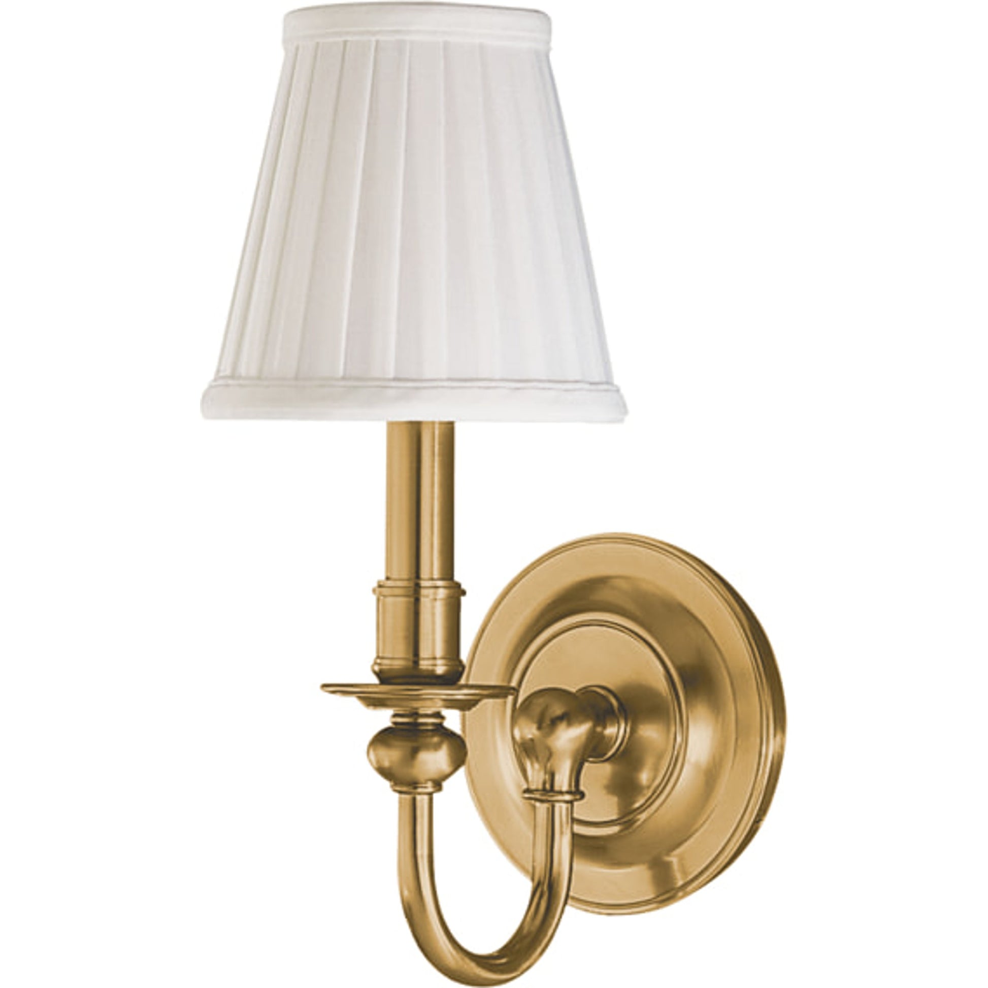 Beekman Wall Sconce by Hudson Valley. Made from brass in a traditional style.