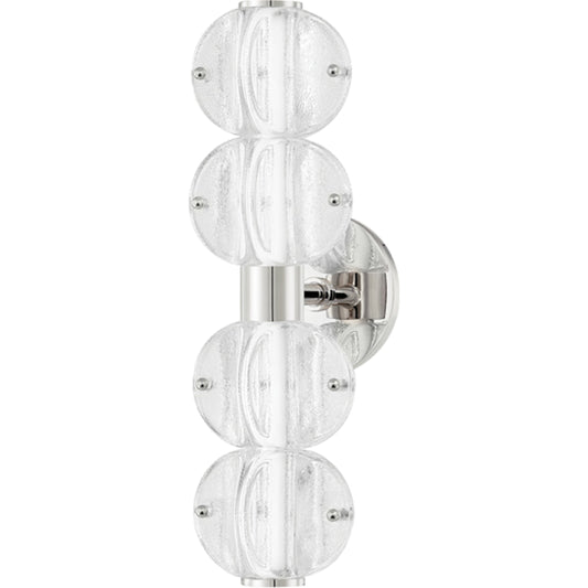 Lindley Bath Bracket by Hudson Valley. Made from brass in a transitional style.