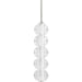 Lindley 5 Light Pendant by Hudson Valley. Made from brass in a transitional style.