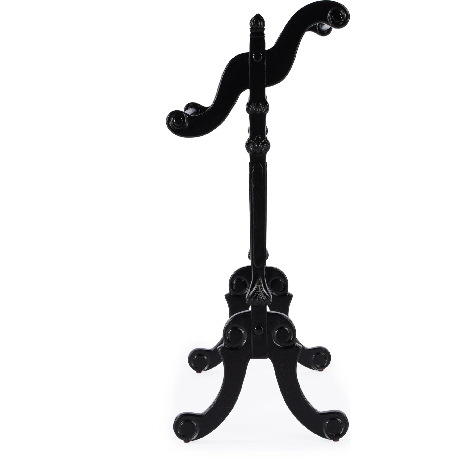 Newhouse Blanket Stand by Butler Specialty Company. Made from rubberwood solids, resin in a traditional style.